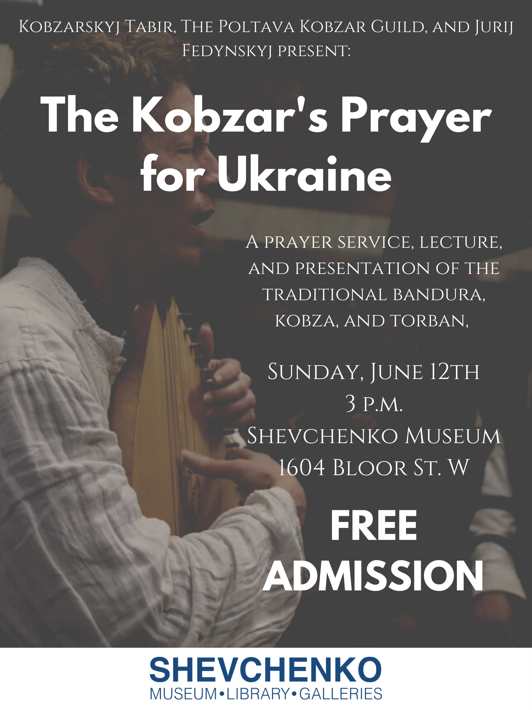 The Kobzar's Prayer for Ukraine